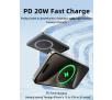 Powerbank USAMS 10KCD22002 Fast Charge Magsafe Indukcyjny 5000mAh 20W Fioletowy