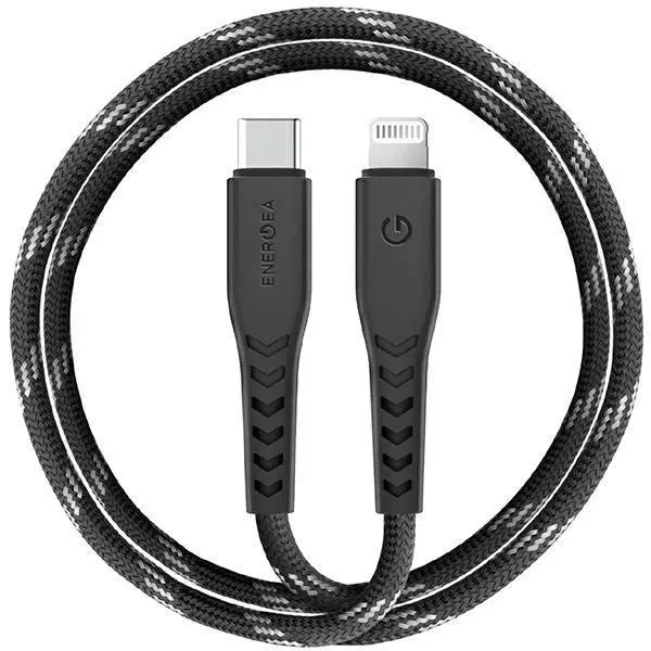 Kabel Energea Nyloflex USB-C do Lightning C94 MFI 3m Czarny