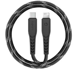 Energea Nyloflex USB-C do Lightning C94 MFI 3m Czarny