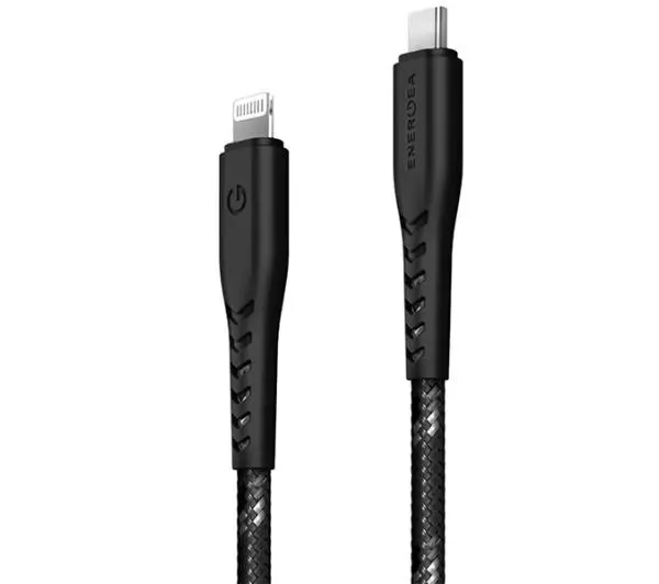 Energea Nyloflex USB-C do Lightning C94 MFI 3m Czarny