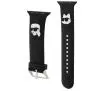 Pasek Karl Lagerfeld do Watch 38/40/41mm strap 3D Rubber Karl&Choupette Heads Czarny