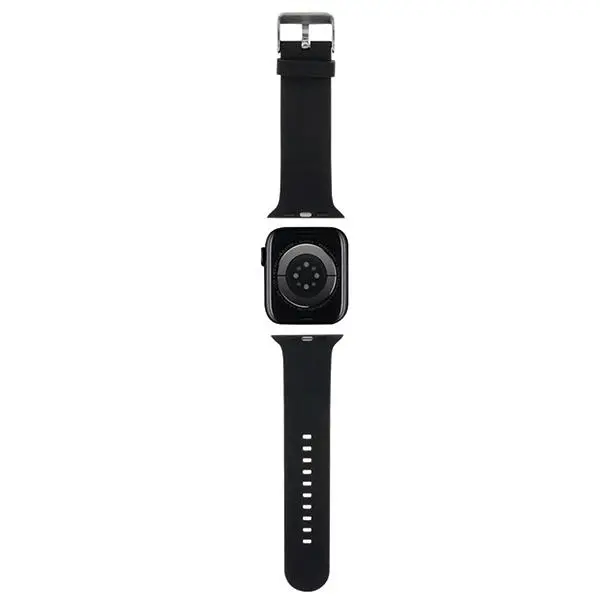 Pasek Karl Lagerfeld do Watch 38/40/41mm strap 3D Rubber Karl&Choupette Heads Czarny
