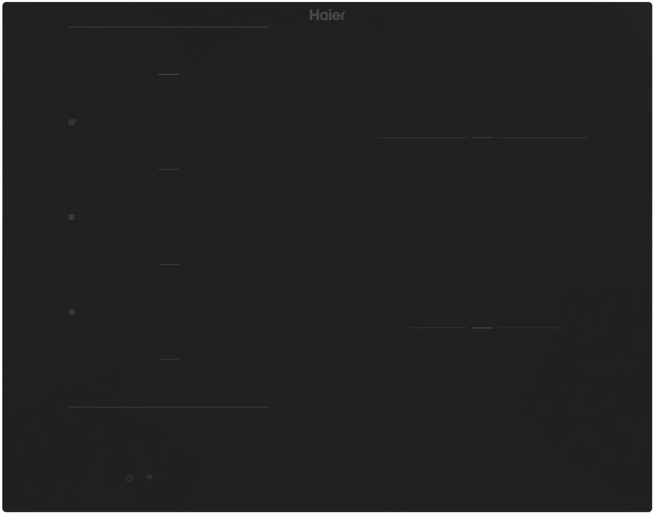 Płyta indukcyjna Haier ID Seria 4 HAMTB56IWCS 64,9cm