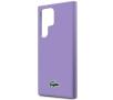 Etui Lacoste LCHCS23LSLOU Hardcase Silicone do Samsung Galaxy S23 Ultra Fioletowy