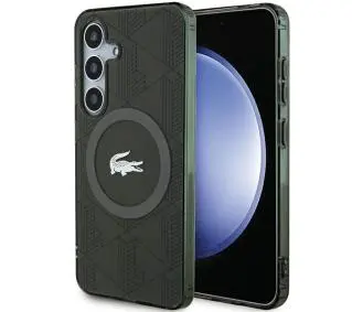 Lacoste LCHMS24SUBSB Hardcase IML Blend Monogram MagSafe do Samsung Galaxy S24 Khaki