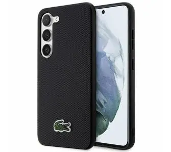 Etui Lacoste LCHCS23MPVCK Hardcase Iconic Petit Pique do Samsung Galaxy S23+ Czarny