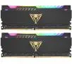 Pamięć RAM Patriot Viper Steel RGB DDR4 16GB (2 x 8GB) 3600 CL18 Czarny