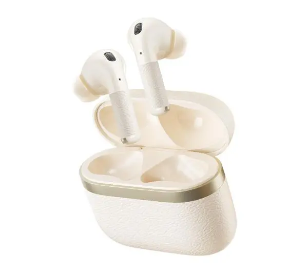 Edifier W260NC ANC Dokanałowe Bluetooth 5.3 Beżowy