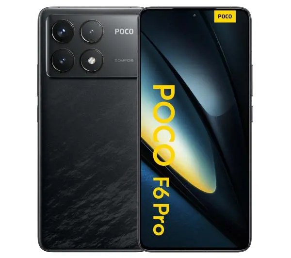 POCO F6 Pro 12/512GB 6,67" 120Hz 50Mpix Czarny