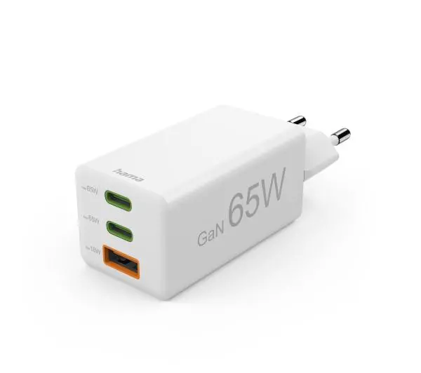 Hama mini 65W GaN QC Biały
