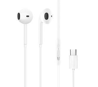 Słuchawki przewodowe Dudao X3C USB-C Douszne Biały