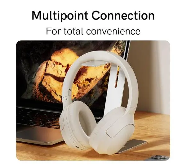QCY H2 PRO Nauszne Bluetooth 5.3 Biały