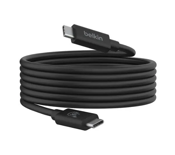 Belkin USB-C do USB-C 240W + 20Gbps PowerDelivery 3.1 2m Czarny