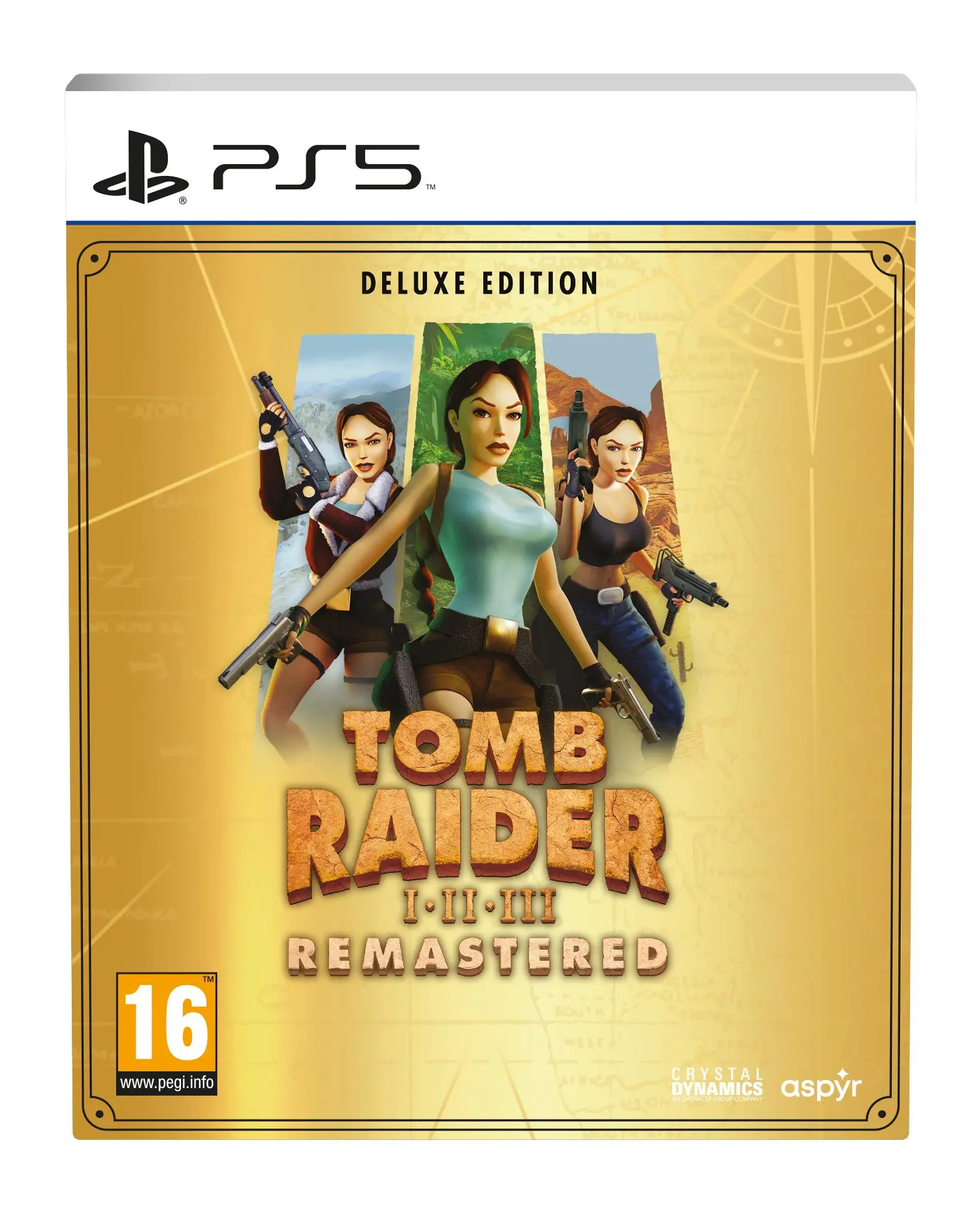 Tomb Raider I-III Remastered Starring Lara Croft Edycja Deluxe Gra na PS5