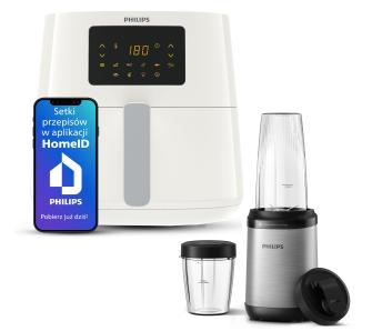 Frytkownica beztłuszczowa Philips Ovi XL HD9270/00 2000W 6,2l Aplikacja mobilna + HR2765/00