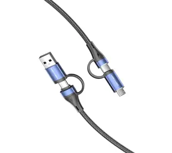 Kabel Vention CTLLH 4w1 USB 2.0  2m Czarny