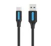 Kabel Vention COKBH 3A USB 2.0 A do USB-C 2m Czarny