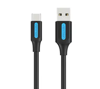 Kabel Vention COKBH 3A USB 2.0 A do USB-C 2m Czarny