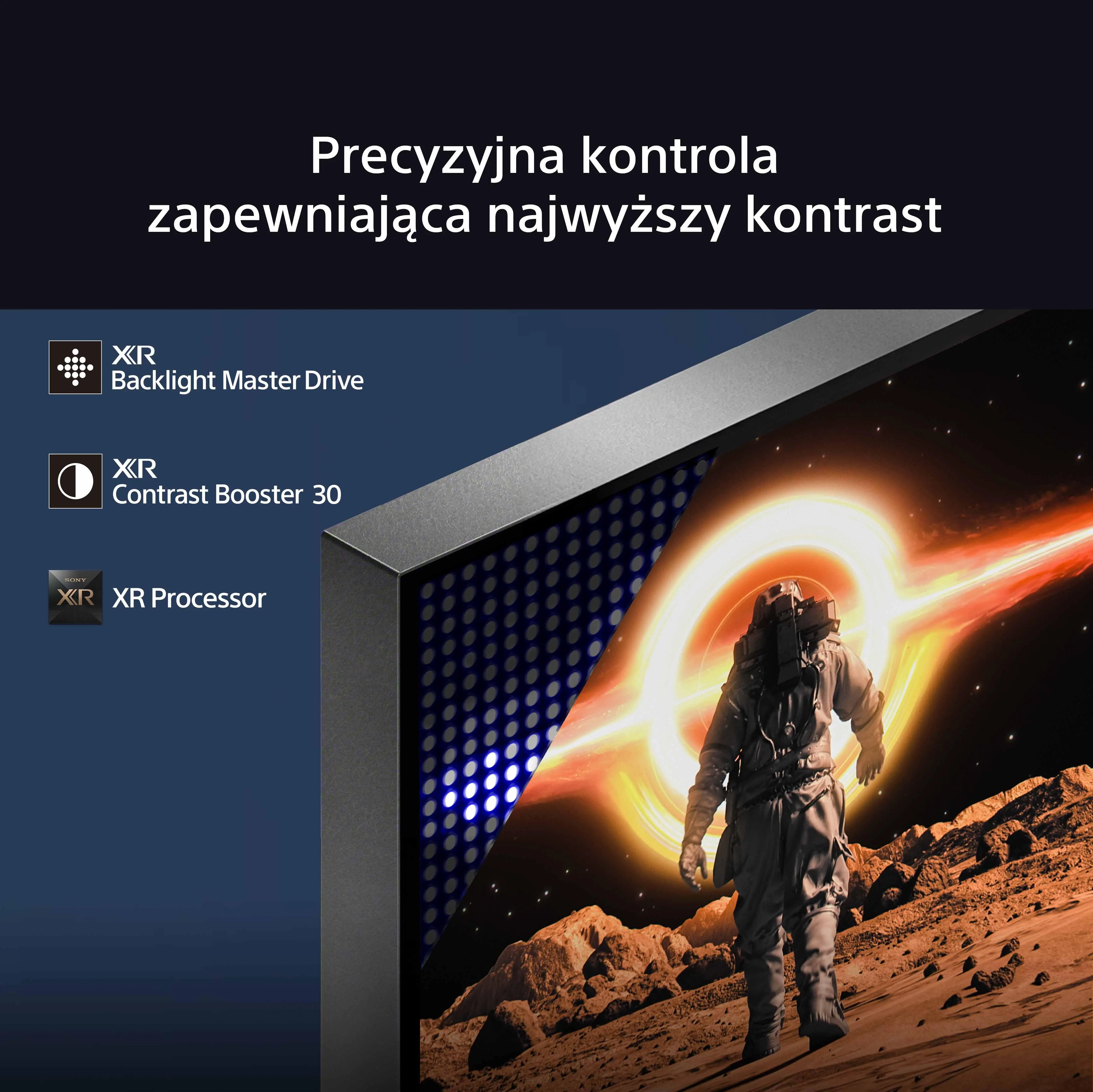 Telewizor Sony BRAVIA 9 K-85XR90  85" QLED 4K Mini LED 120Hz Google TV Dolby Vision Dolby Atmos HDMI 2.1 DVB-T2
