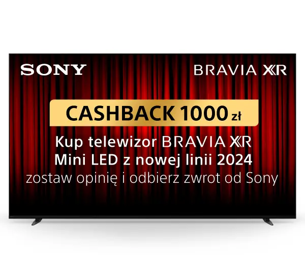 Telewizor Sony BRAVIA 7 K-85XR70 85" QLED 4K Mini LED 120Hz Google TV Dolby Vision Dolby Atmos HDMI 2.1 DVB-T2