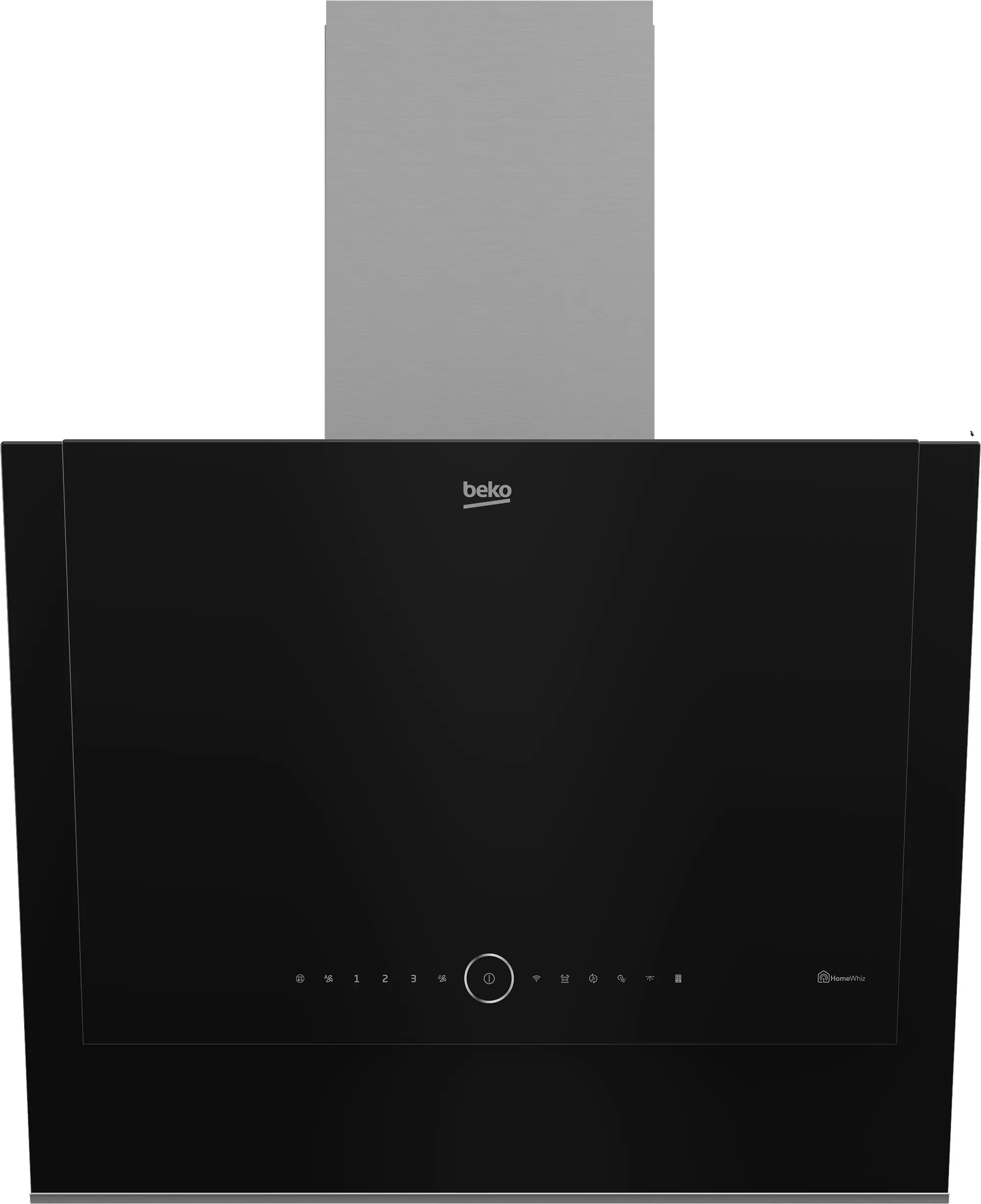 Okap Beko bPro500 BHCA67841BBHSI Zdalne sterowanie Czarny