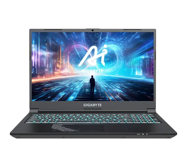 Laptop gamingowy Gigabyte G5 MF 2024 MF5-H2EE353KD 15,6" 144Hz i7-13620H 16GB RAM 512GB Dysk SSD RTX4050 DLSS3 Szary