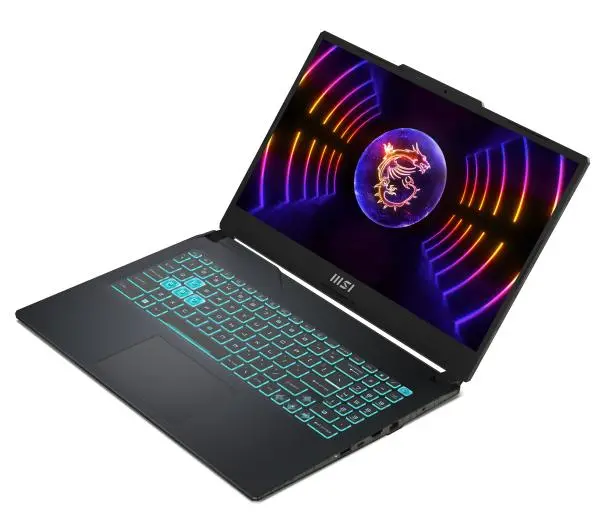 MSI Cyborg 15 A13VE-1067XPL 15,6"144Hz i7-13620H 16GB RAM 512GB Dysk SSD RTX4050 DLSS3 Czarny - Kup na Raty - RRSO 0%