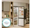 Lodówka Candy Fresco 300 CNCQ2T518EX Pełny No Frost 182,5cm Komora świeżości Platinum Inox