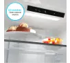 Lodówka Candy Fresco 300 CNCQ2T518EX Pełny No Frost 182,5cm Komora świeżości Platinum Inox