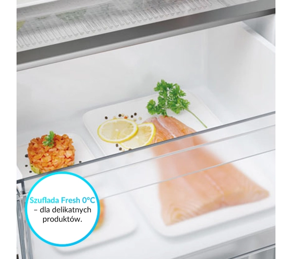 Candy Fresco 300 CNCQ2T518EB Pełny No Frost 182,5cm Komora świeżości Czarny - Kup na Raty - RRSO 0%