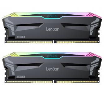 Pamięć RAM Lexar Ares RGB DDR5 32GB (2 x 16GB) 6400 CL32 Czarny