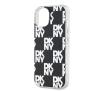 Etui DKNY IML Checkered Mono Pattern do iPhone 15 Czarny