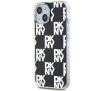 Etui DKNY IML Checkered Mono Pattern do iPhone 15 Czarny