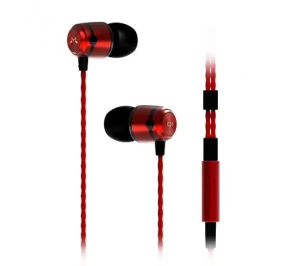 SoundMAGIC E50 Dokanałowe Czerwony