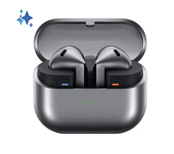 Samsung Galaxy Buds 3 SM-R530NZA Douszne Bluetooth Funkcje AI Srebrny - Kup na Raty - RRSO 0%