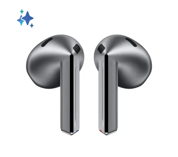 Samsung Galaxy Buds 3 SM-R530NZA Douszne Bluetooth Funkcje AI Srebrny - Kup na Raty - RRSO 0%