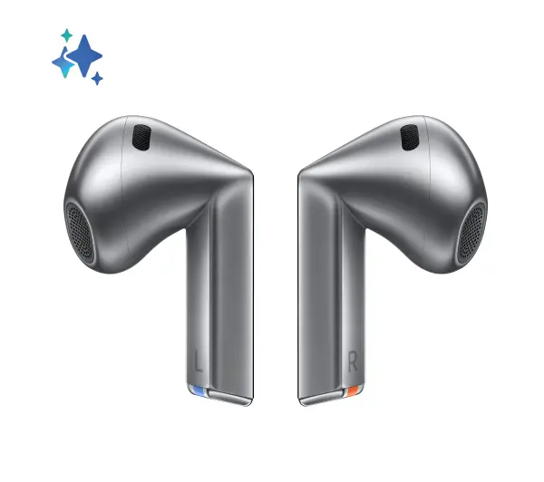 Samsung Galaxy Buds 3 SM-R530NZA Douszne Bluetooth Funkcje AI Srebrny - Kup na Raty - RRSO 0%