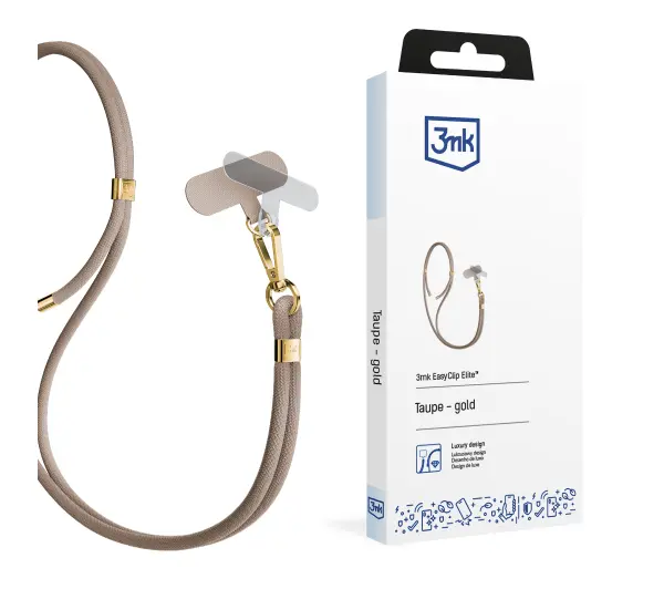 3mk EasyClip Elite Ciemnoszary