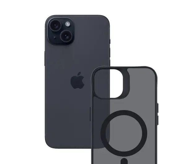 3mk Smoke MagCase do iPhone 15 Plus Czarny