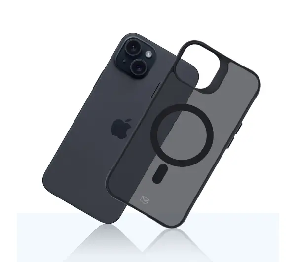3mk Smoke MagCase do iPhone 15 Plus Czarny