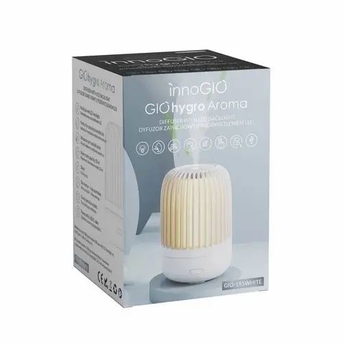 Innogio GIOhygro GIO-195WHITE w białej obudowie