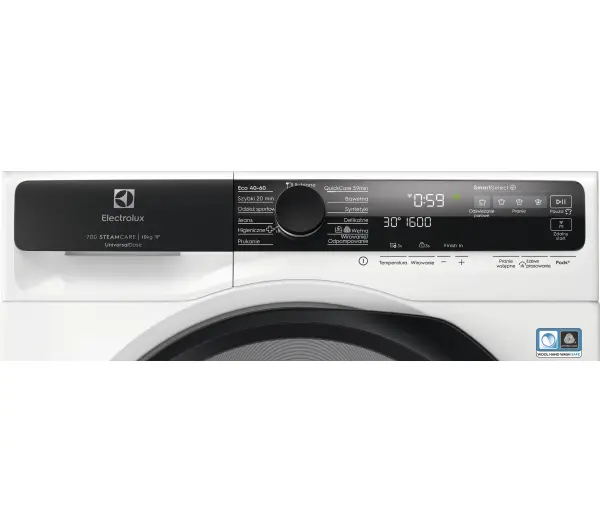 Electrolux 700 SteamCare EW7F5612QP Funkcje AI 10kg 1600obr/min Zdalne sterowanie UniversalDose - TRZECI -55%, ALBO 5-TY ZA 1ZŁ - Kup na Raty - RRSO 0%
