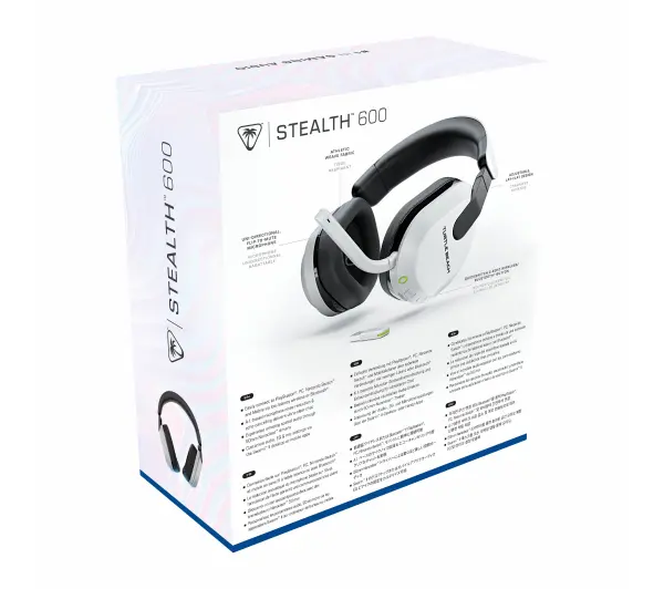 Turtle Beach Stealth 600 PlayStation Gen3 Nauszne Biały