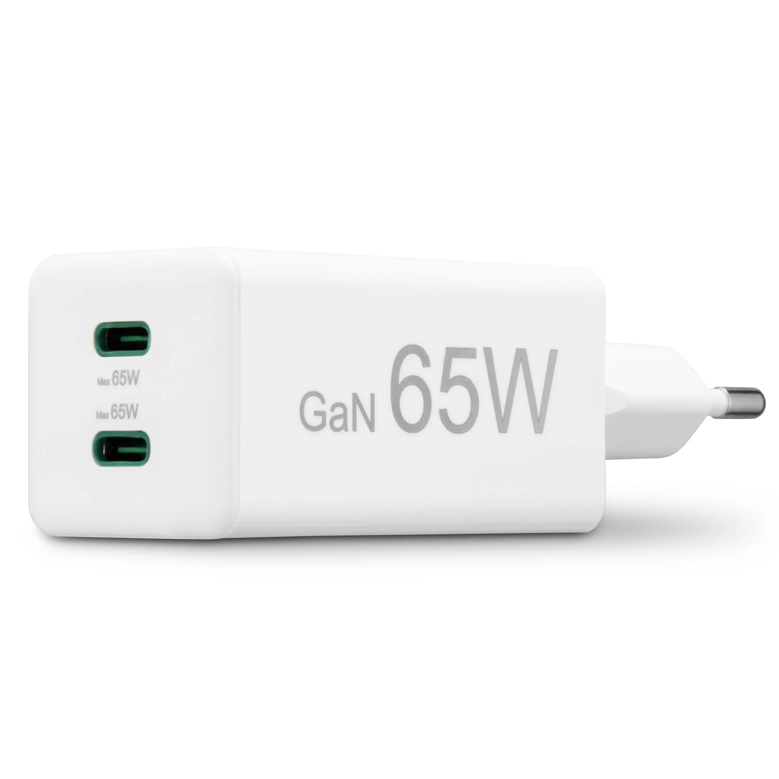 Ładowarka sieciowa Hama Mini 65W GAN PD/QC 2X USB-C Biały