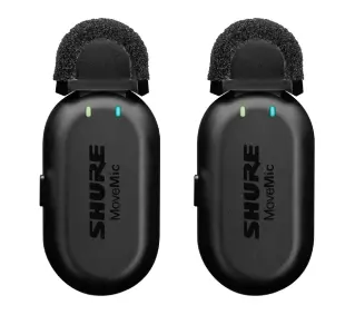 Shure MoveMic Two 2szt. Bezprzewodowy Czarny - Kup na Raty - RRSO 0%