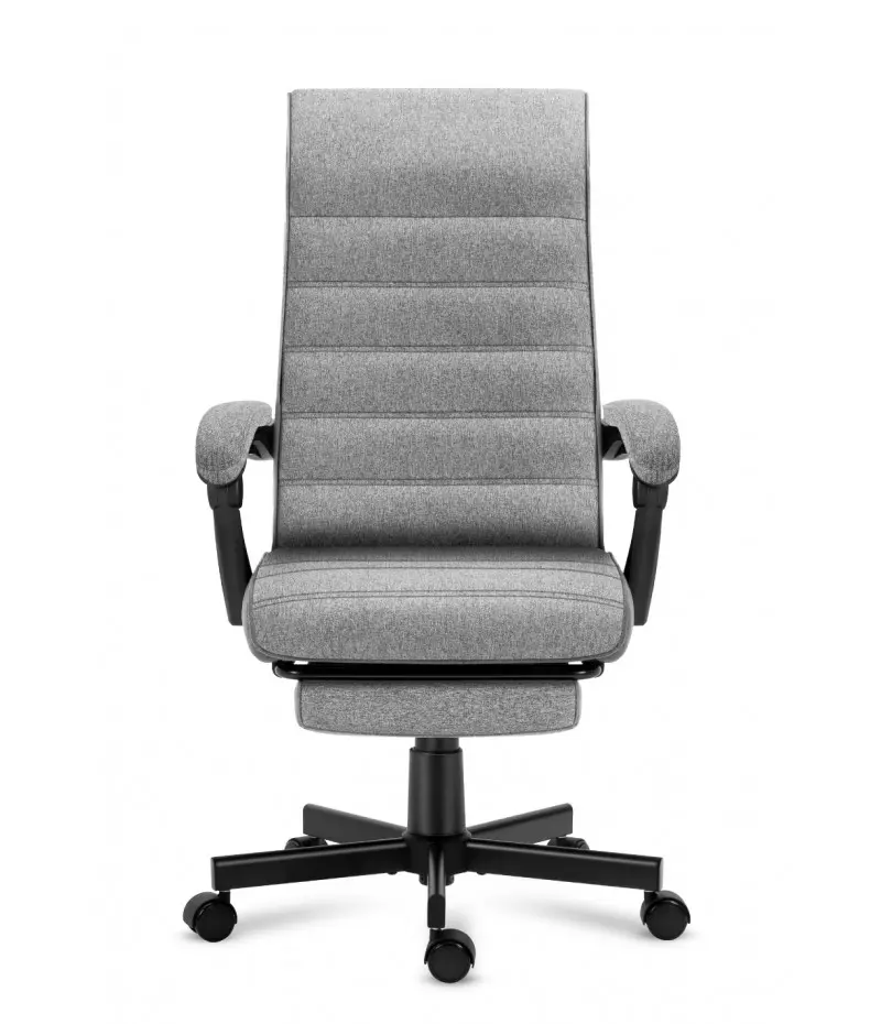 Fotel Mark Adler Boss 4.4 Biurowy do 130kg Tkanina Szary