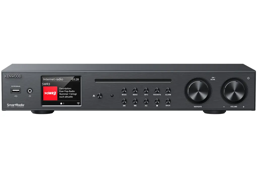 Odtwarzacz Kenwood KR-W8000SCD-B Czarny