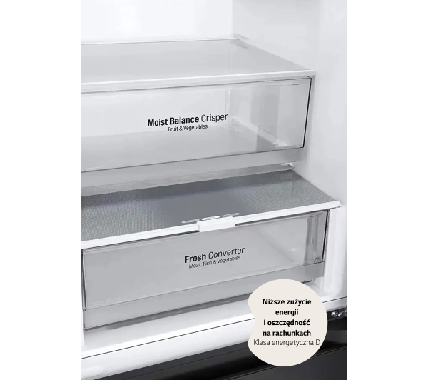 LG GBV3200DEP Pełny No Frost 203cm Komora świeżości Ciemny grafit mat - Kup na Raty - RRSO 0%