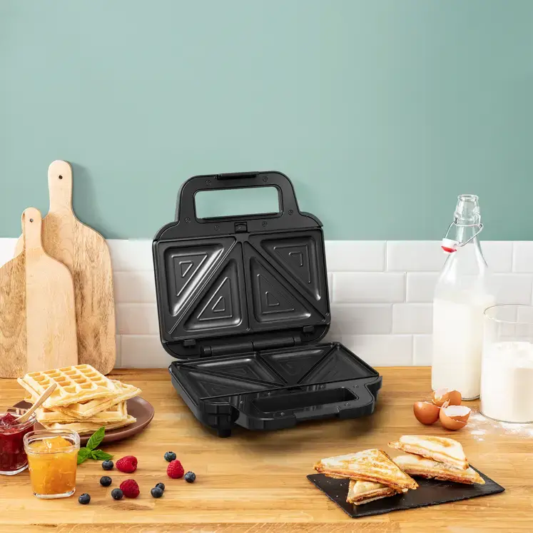 Opiekacz Tefal UltraCompact 3w1 SW383D10  Trójkąty Gofry Panini 700W