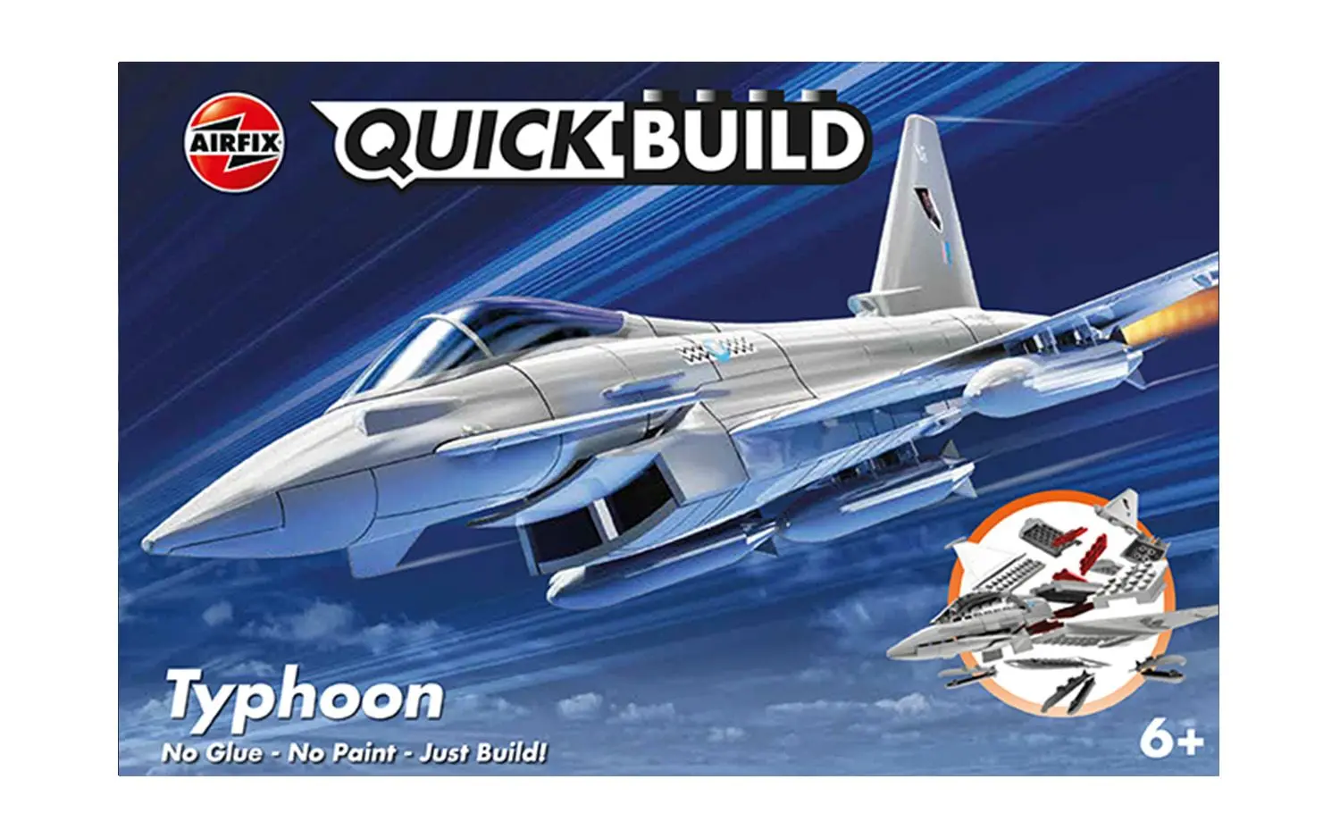 Model do składania Airfix J6002 Quickbuild - Eurofighter Typhoon